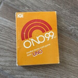 ONO 99 (1983) Mattel Games : Family Card Game - From the makers of UNO
